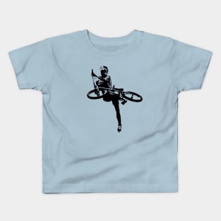 Freestyle BMX in the sky Kids T-Shirt